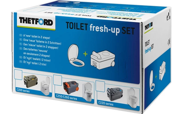 Thetford Fresh-Up Set C200 Serie Toiletten-Aufbereitungsset