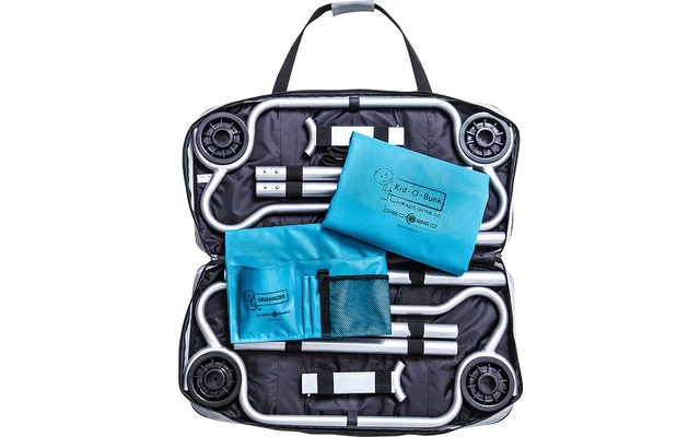 Disc-O-Bed Kid-O-Bed Einzelbett Runder Rahmen Ohne Seitentasche -Rot - Image 2