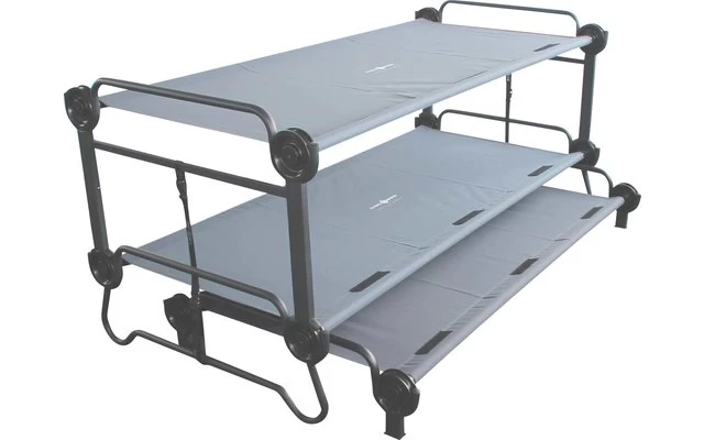 Disc-O-Bed Trundle Camping Feldbett Ohne Seitentasche Anthrazit - Image 4