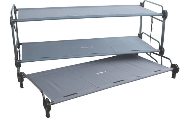 Disc-O-Bed Trundle Camping Feldbett Ohne Seitentasche Anthrazit - Image 7