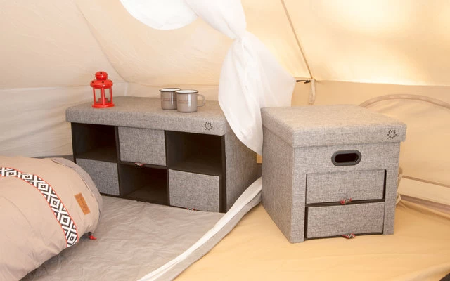 Bo-Camp Urban Outdoor Barnet Ottomane 6 Fächer - Image 5