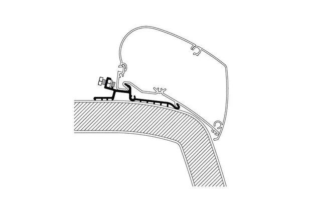Thule Markisenadapter Hymer SX 3,5m â Bild 2