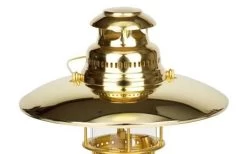 Petromax Reflektorschirm Vergoldet Für Petromax Lampe HK350/HK500