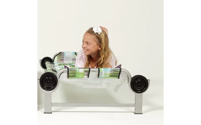 Disc-O-Bed Kid-O-Bed Mit Geradem Rahmen, Ohne Seitentasche, Rot - Image 7