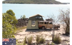 Gordigear Dachzelt 165 Plus Für 3 Personen Mit Vorzelt 165 X 320 Cm Grün