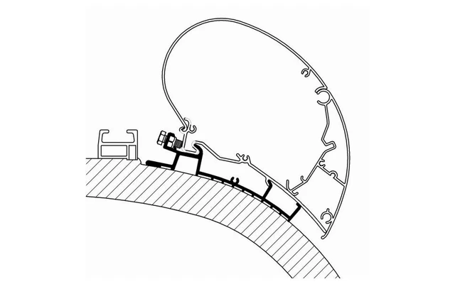 Thule Dachadapter Carthago Serie 450 Cm Ab 2014 â Bild 2