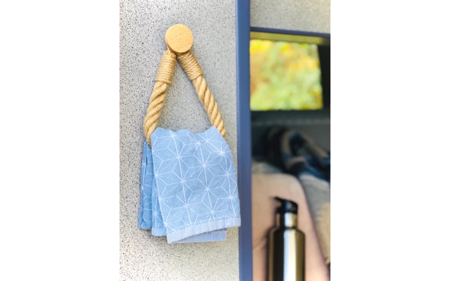Advanture Shop Juteseil Halter Handtuch Und Toilettenpapierhalter - Image 2