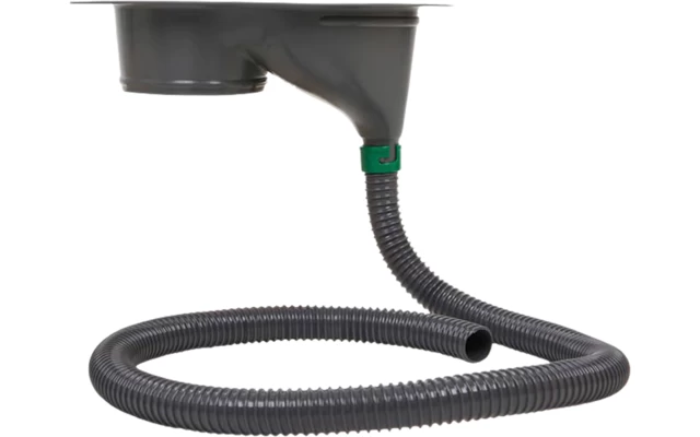 TROBOLO Do It Yourself Set 5 Teilig Für Den Eigenbau Der Trenntoilette Mit Urinableitung Mit Toilettensitz 11 Liter Grau - Image 6