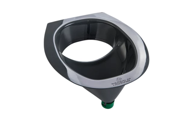 TROBOLO Do It Yourself Set 5 Teilig Für Den Eigenbau Der Trenntoilette Mit Urinableitung Mit Toilettensitz 11 Liter Weiß