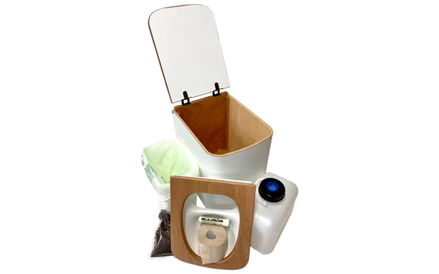 BoKlo Emmy Trockentrenntoilette S Weiß 5 Liter 33 Cm - Image 5