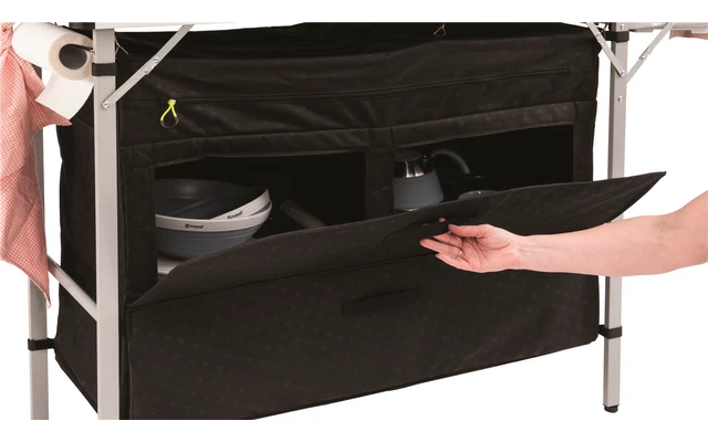 Outwell Magante Kitchen Unit Küchenschrank Mit Arbeitsplatte 136 X 54 X 90/140 Cm - Image 4