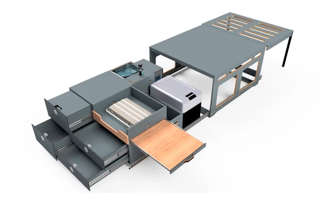 Ello Campingbox Für VW T6 (Modulsystem)