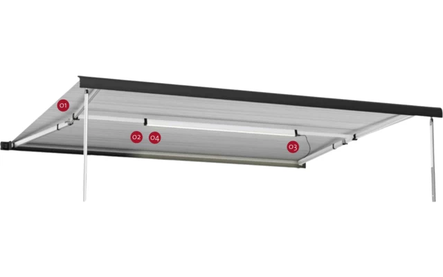 Fiamma Rafter LED F40van Spannstange Mit LED Leiste Für Markise F40 Van - Image 7