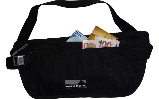 High Peak Napoli Hüfttasche 32,5 X 14 Cm Schwarz