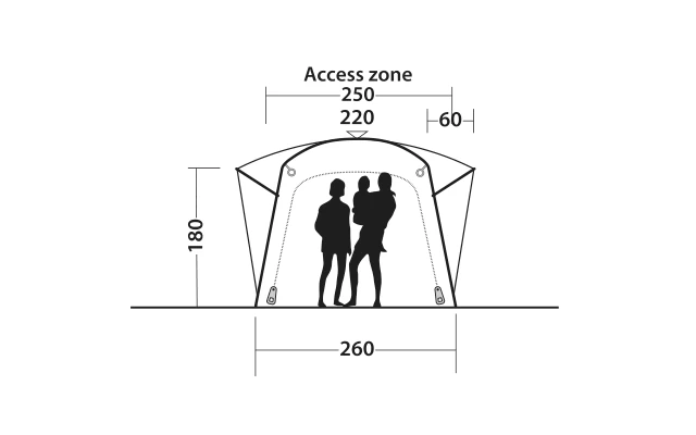 Outwell Milestone Lux Busvorzelt - Image 4