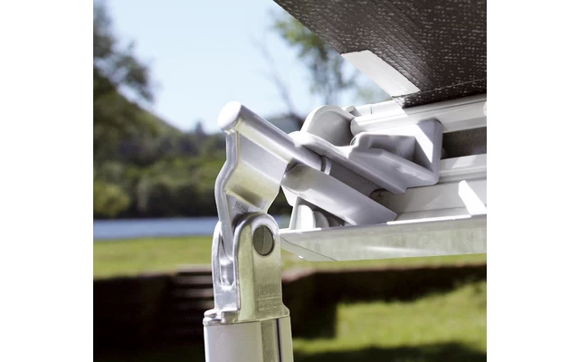 Fiamma F45s 260 Markise Gehäusefarbe Polar White Tuchfarbe Royal Grey 260 Cm â Bild 5