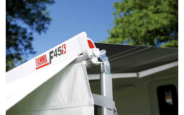 Fiamma F45s 260 Markise Gehäusefarbe Polar White Tuchfarbe Royal Grey 260 Cm â Bild 6